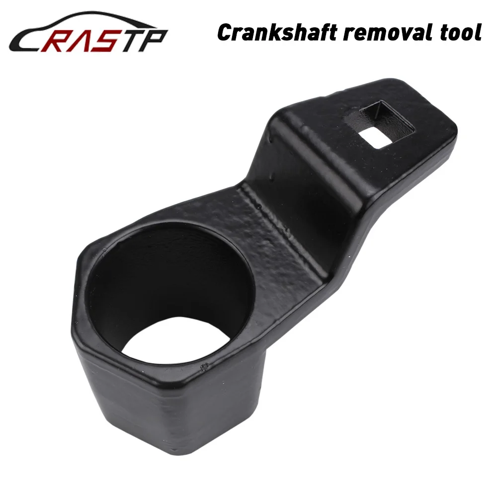 Black Car Auto parts Cranks Pulley Removal Crank Pulley Wrench Holder Tool Removal Holding Spanner for Honda Acura Engines TC032