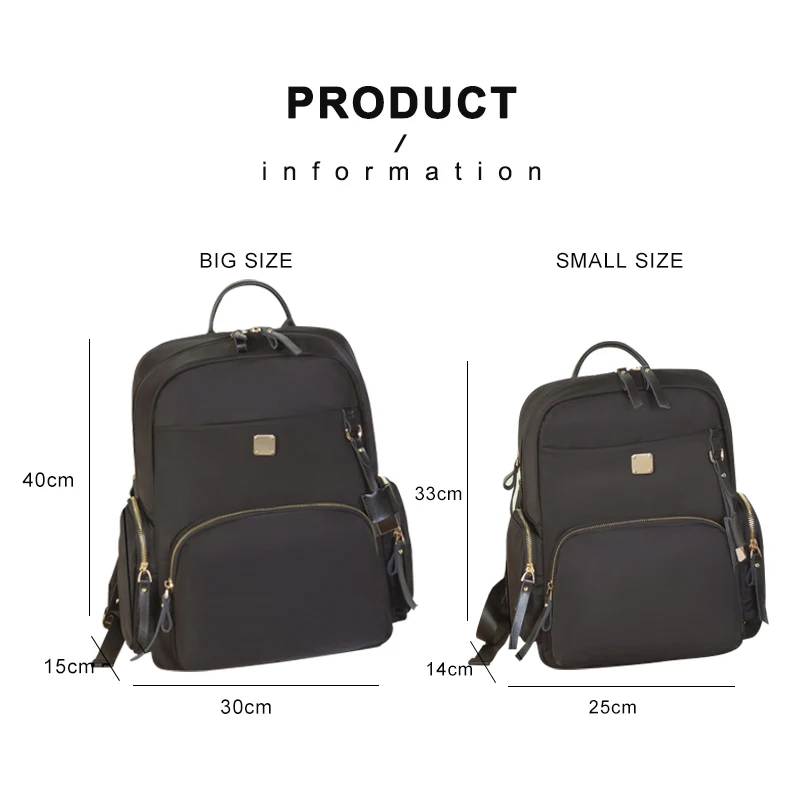 [Premium ] Female Backpack Casual Classical Women Bagpack Fashion Women Bag Solid Color School Pack For Teenage Girl