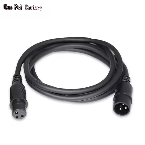 1m/2m/3m/5m/10m 3-Pin Signal Connection DMX Cable For LED Par Light Moving Head Light Dmx Stage Lighting Accessories