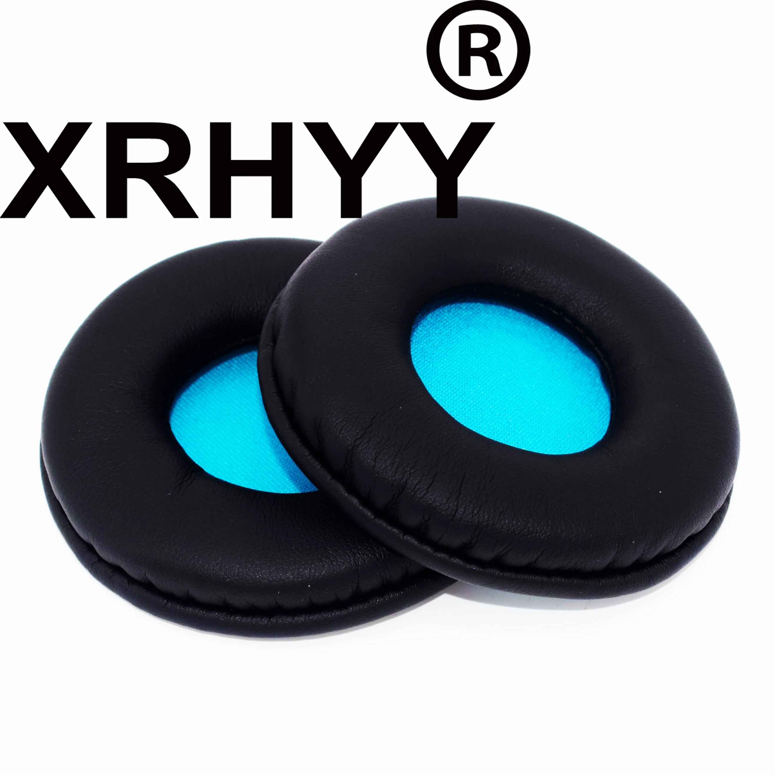 XRHYY Black With Blue Replacement Ear Pad Earpads Cushion For SONY MDR-ZX600 Headphones