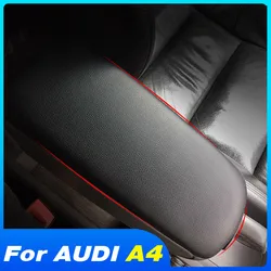 Vtear-Couvercle de boîte d'accoudoir de voiture, console centrale, repose-bras en cuir, accessoires de style de voiture, Audi A4 Gods B7, 8E0864245E, 2002, 2007