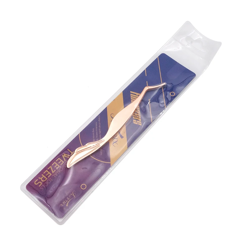1pc Vogel Form Lash Pinzette Falsche Wimpern Applikator Edelstahl Anti-Statische Wimpern Verlängerung Curler Nipper Clip Clamp