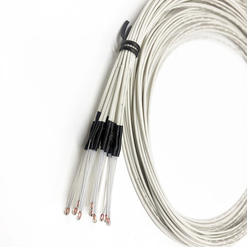 1PC high temperature 3950 100K ntc 100k NTC sensor 1% 1M glass-sealed thermistor NTC100K for 3D printer ntc temperature sensor