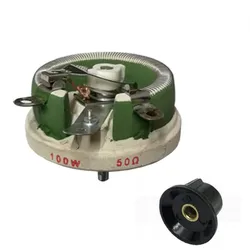 Wirewound Disk Ceramic Potentiometer Adjustable Rheostat Resistor BC1-100W 5R/10R/20R/30R/50R/100R/150R/200R/300R/500R/1KR/2KR