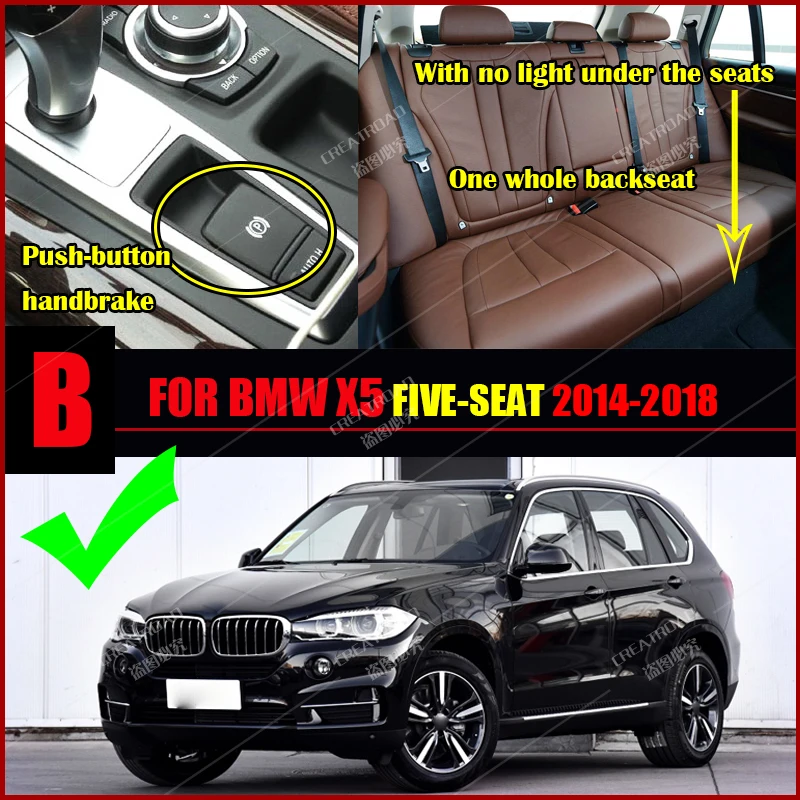 MIDOON Car floor mats for BMW F15 X5 2014 2015 2016 2017 2018 Custom auto foot Pads automobile carpet cover