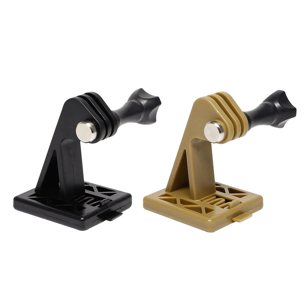 Lightweight Tactical Standard Helmet Mount Adapter Base Bracket for Gopro Cameras Sports Caps