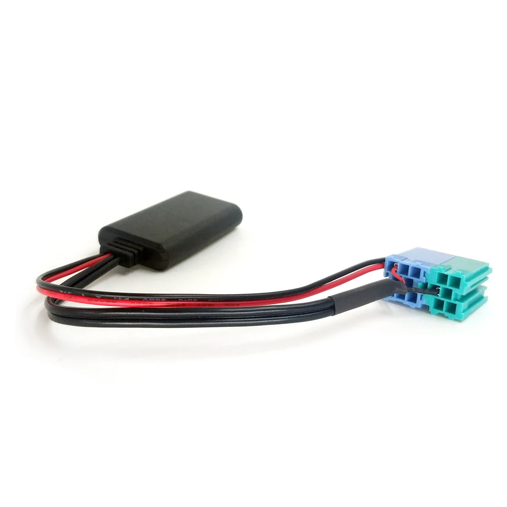 Biurlink 6+8 Pin Car CD Changer Aux In Bluetooth Module Audio Adapter Cable for Fiat Bravo UP 2007 VISTEON Radio