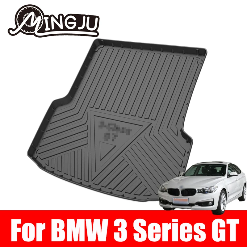 

For BMW 3 series GT F34 2013 To 2019 Durable Boot Carpets Washable Trunk Storage Mat Rollable Back Box Cushion Easy Mounting