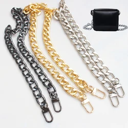 New 30/60cm Bag Chain Metal replacement Purse Chain Shoulder Crossbody Bags Strap For Handbag Handle Belt Bag accessories