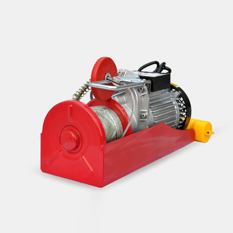 

PA200 mini electric hoist 220V household crane small hoist 0.5 ton decoration hoisting crane pure copper motor automatic brake