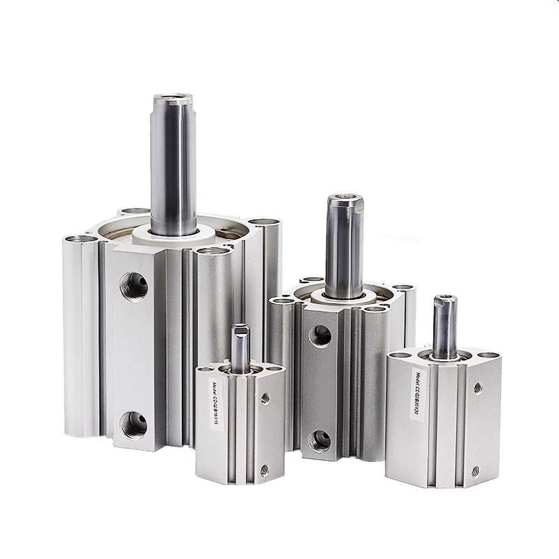 

High Quality Pneumatic Mini Thin Cylinder CQ2B/CDQ2B20/25 Series Bore 20mm/25mm, Stroke 5/10/15/20/25/30/35/40/45/50mm