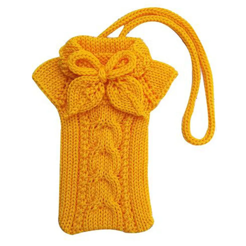 

Новый мобильный телефон сумка наручные Вязание шерсть Nniversal старый карточка автобусная карта портмоне рукав сумка студента старый мужской бумажник