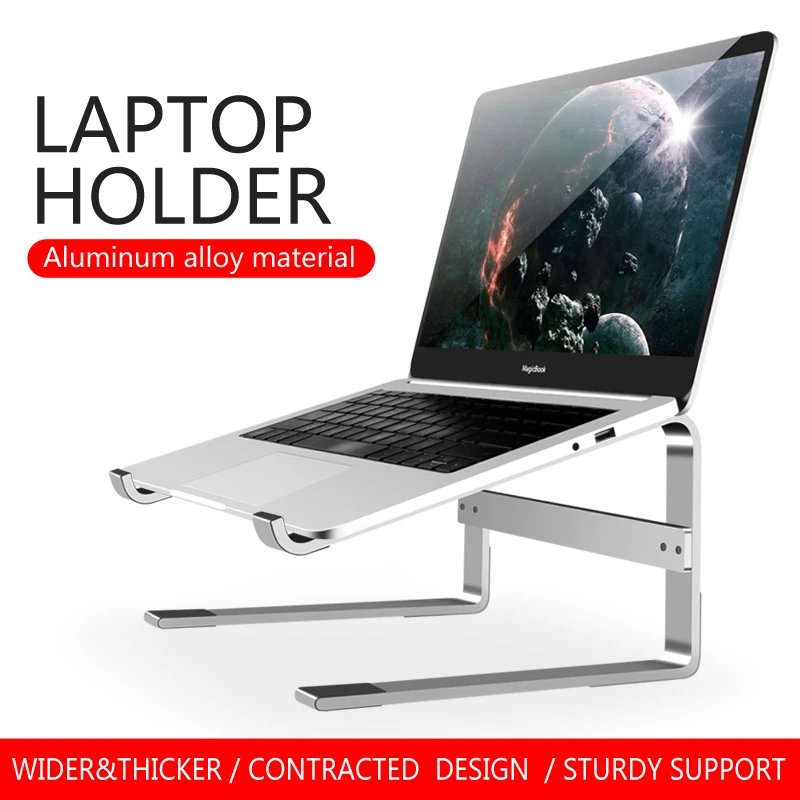 

FTEWUM Portable Laptop Stand Foldable Support Base Notebook Stand for MacBook Air Pro Computer Laptop Holder Cooling Bracket