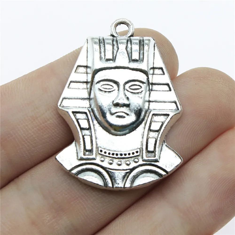 5pcs Mysterious Africa Ancient Egypt Pendant Charms The Eye Of Horus Egyptian Pharaoh Charms For Keychain Making Necklace Making