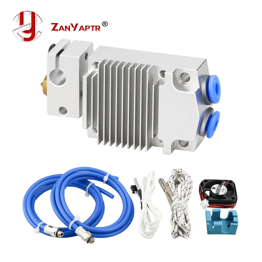 12v/24v Cyclops and Chimera Extruder 2 In 1 Out 2 colors Hotend Bowden with Titan/Bulldog Extruder for 3D Printer I3