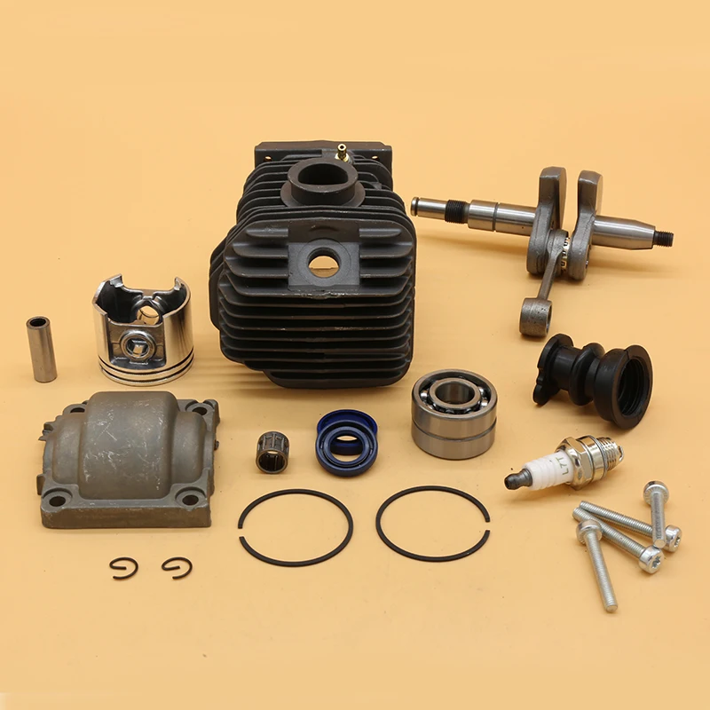 Kit de sello de rodamiento de cigüeñal de pistón de cilindro de 42,5mm, piezas de repuesto para motosierra de jardín STIHL MS250, MS230, 025, 023, MS 250, 230