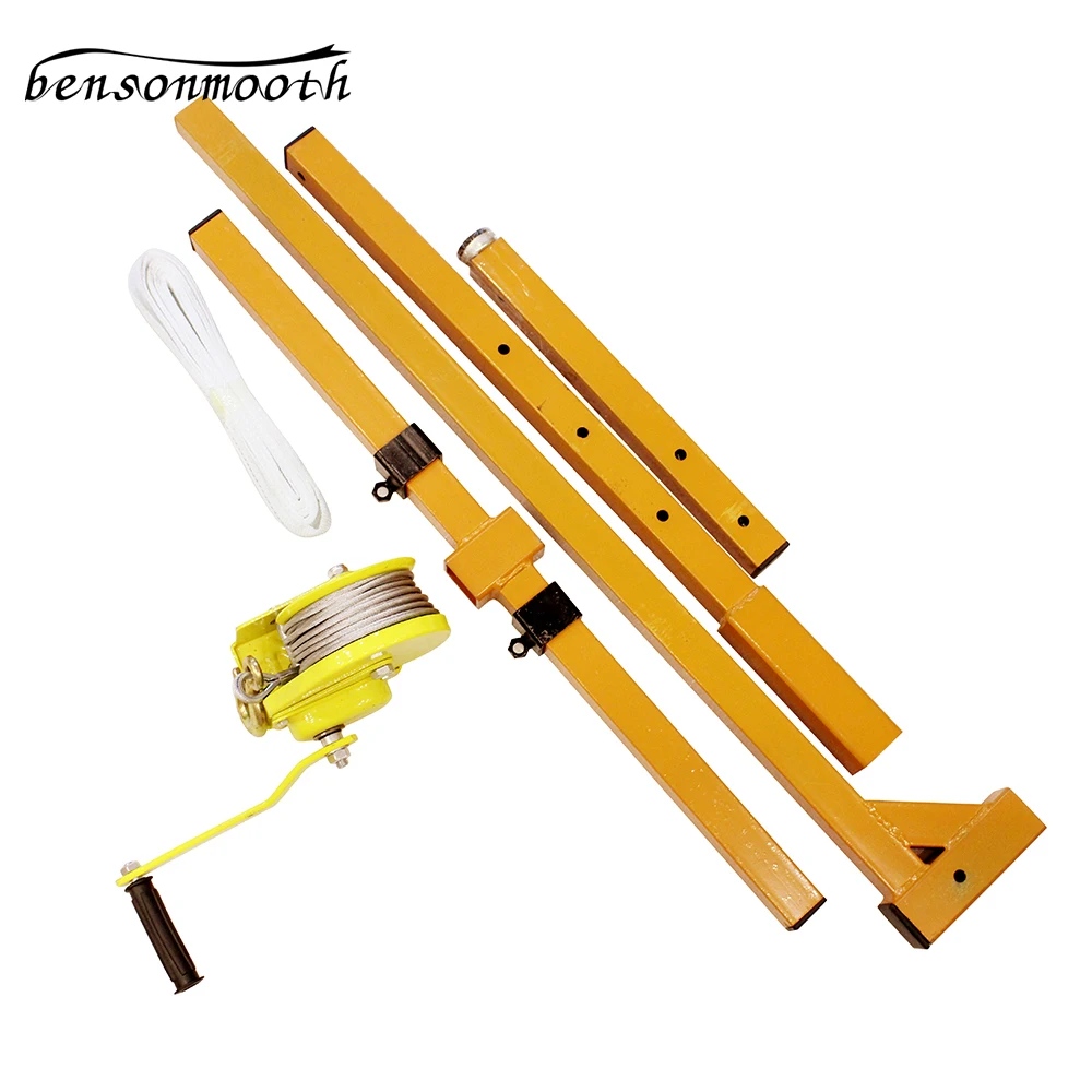 

Manual Stainless steel, outside installation lifting tool, crane, folding, self-locking manual winch assembly air conditioner