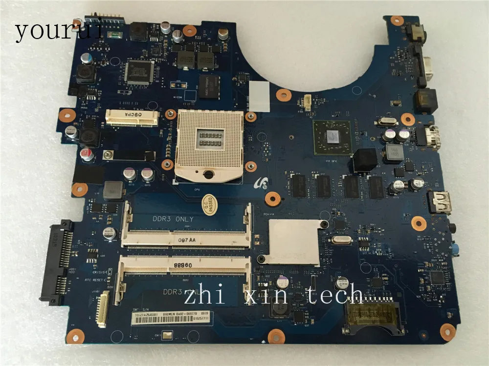 

yourui Original motherboard For Samsung NP-R780 R780 Laptop motherboard BA92-06977A BA92-06977B DDR3 Tested ok