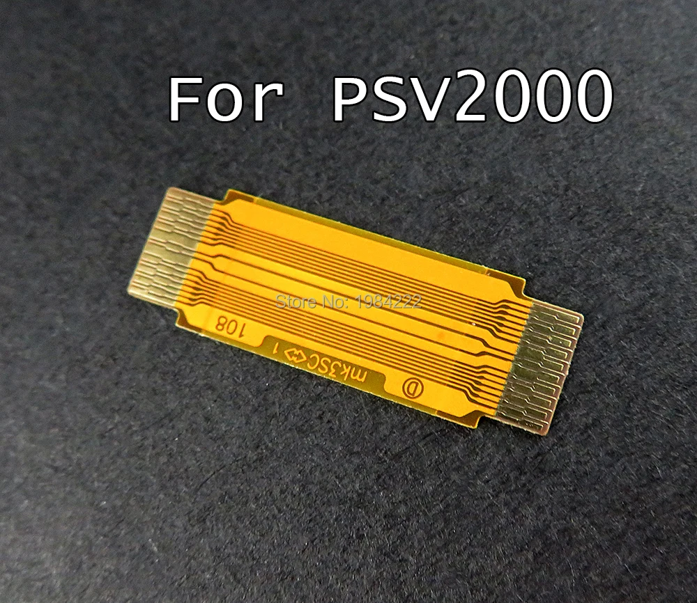 1 unidad de teclado derecho, placa PCB, Cable de cinta de conexión, Cable flexible de repuesto para PS Vita 2000 para PSV2000 PSV 2000