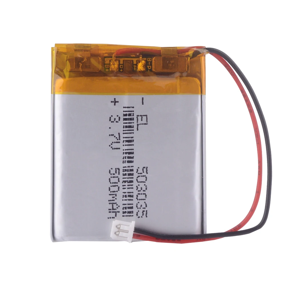 503035 Battery 500mAh 3.7V Polymer Rechargeable Batteries for Mobile Phone Balance Car Bluetooth Headset Pet Drinker Audio