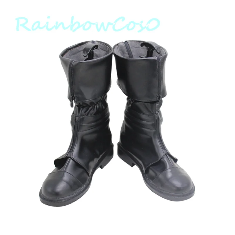 Final Fantasy VII Final Fantasy7 Cloud Strife Cosplay Shoes Boots Free Ship RainbowCos0 Christmas Game Anime Halloween W1732