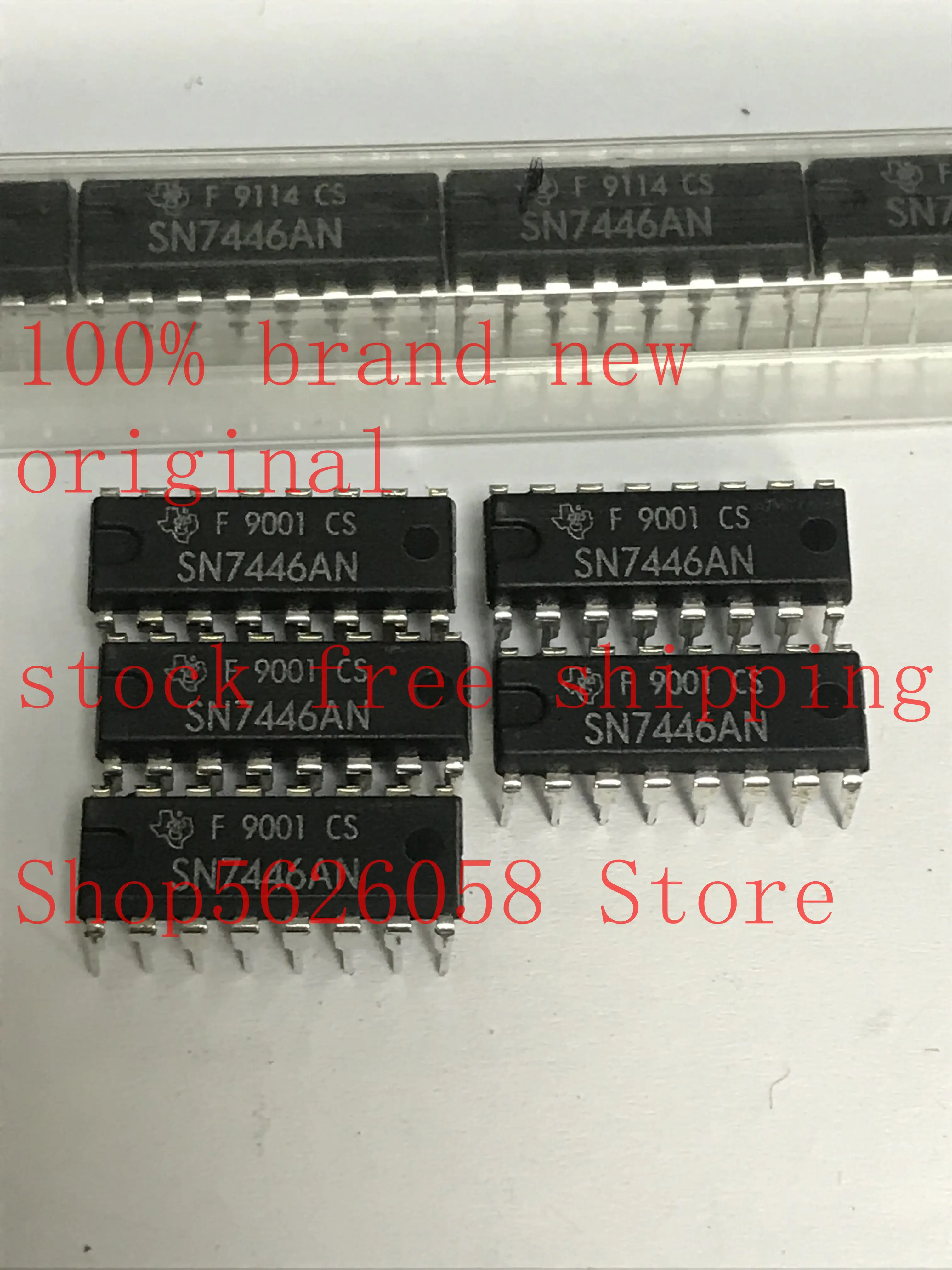 5pcs/lot SN7446AN DIP16 100% new original stock