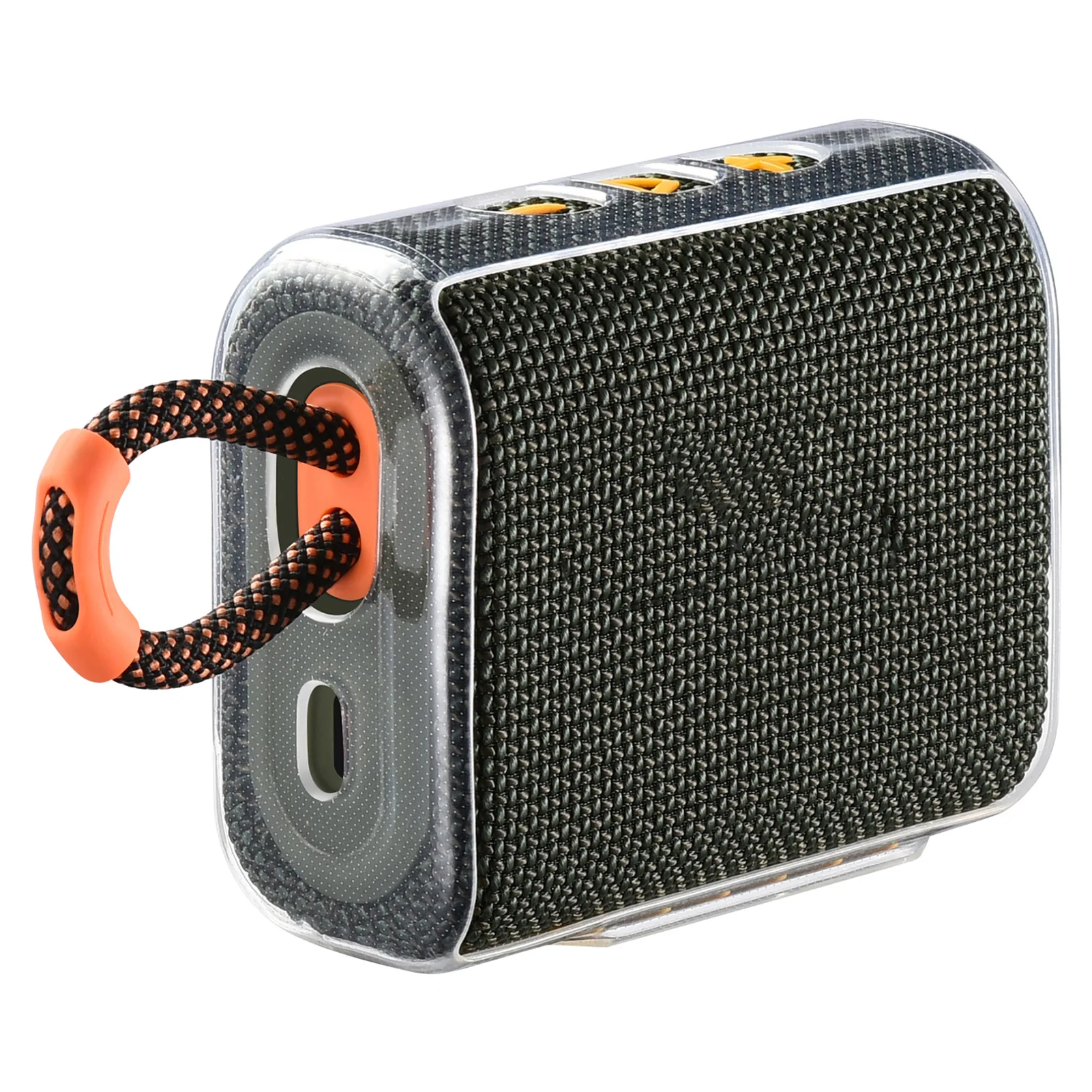 TPU Transparent Protective Cover Case For JBL Go 3 GO3 Bluetooth Speaker Skin Protector Sleeve Anti-fall Protection Shell