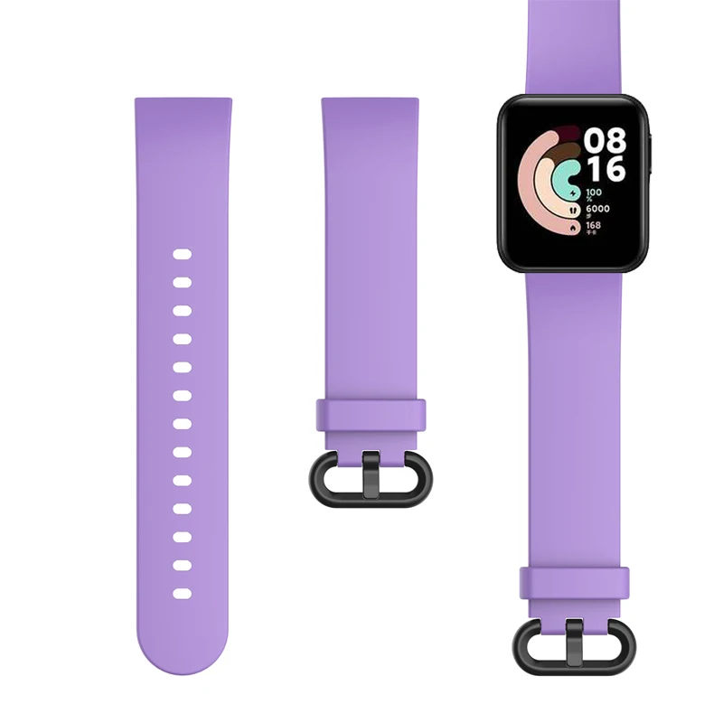 Силиконовый ремешок для Xiaomi Mi Watch Lite глобальная версия, сменный Браслет для умных часов, ремешок для часов Redmi