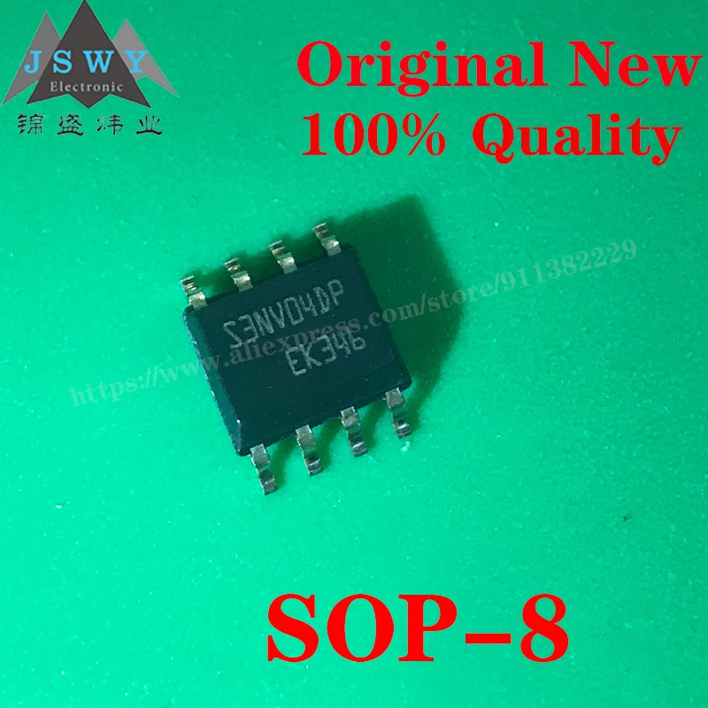 

10 pcs VNS3NV04DPTR-E SOP-8 Semiconductor Power Management IC Door Drive OMNIFET II VIPower 35mOhm 12A 40V Drvr hqd Chip BOM