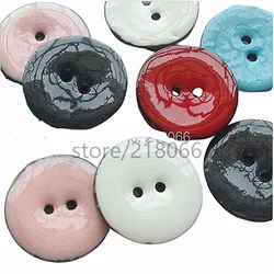 20 Pcs 25mm Coconut Shell Buttons Sewing Tools Clothing Accessories ZXT0686