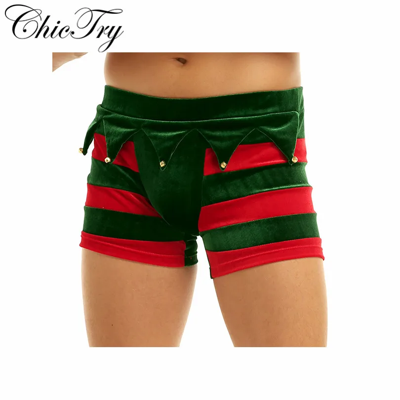 New Fashion Christmas Gift Men\'s Underwear Boxers Sexy Shorts Panties Tight Boy Male Boxer Shorts Men Sexy Xmas Mens Underpants