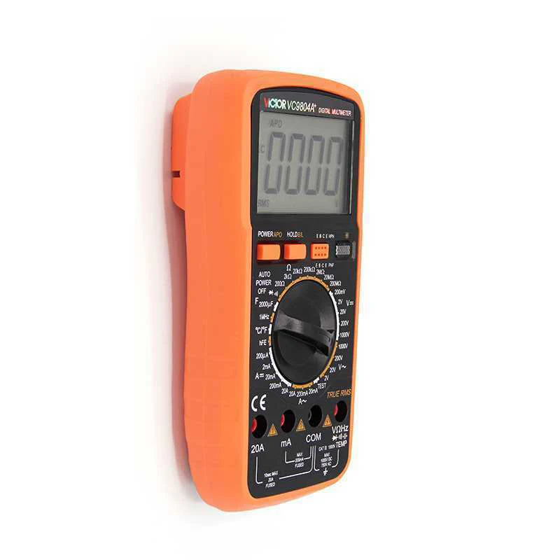 VICTOR VC9804A+ High Precision Digital Multimedia Band Temperature Measurement Frequenc,Fireline Judgment Function.