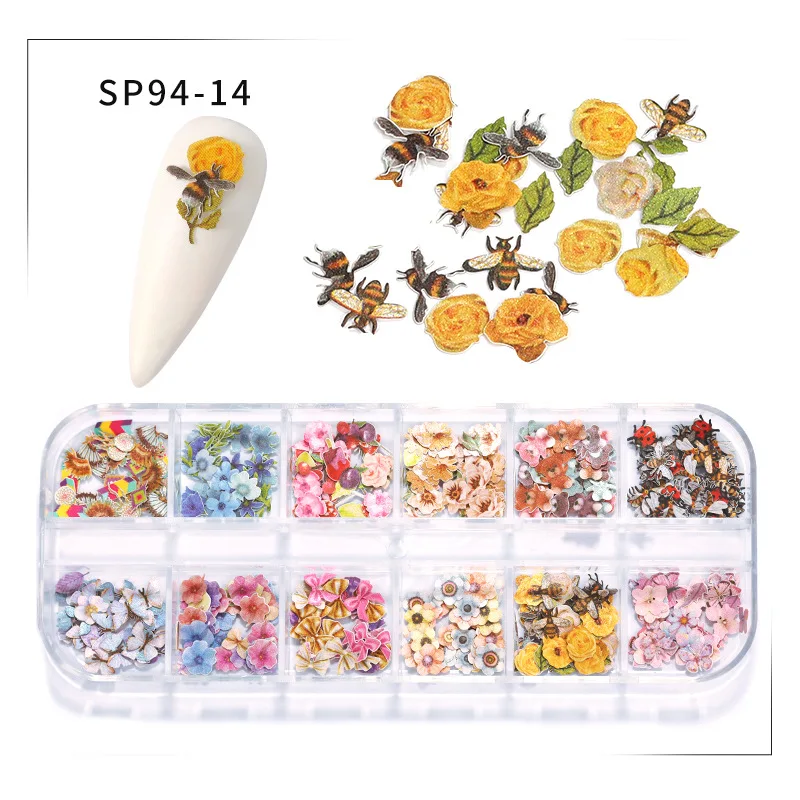 1Set Mix Wood Pulp Small Flowers Materials Epoxy Resin Mold Fillings Decorative Stickers For Handmade DIY Making Resin Crafts