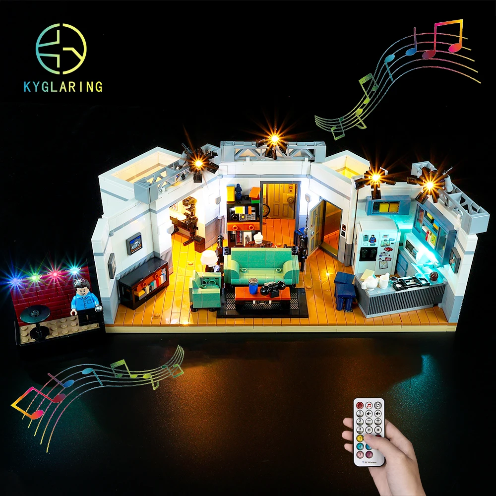 Kyglaring Led Lighting Set DIY Toys for Ideas 21328 Seinfeld Building Blocks (Only Light Kit Included)