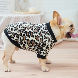 Warm Dog Clothes Winter Dogs Sweater for Small Dogs Fleece Clothing for French Bulldog Chihuahua York Costume Pet Clothing