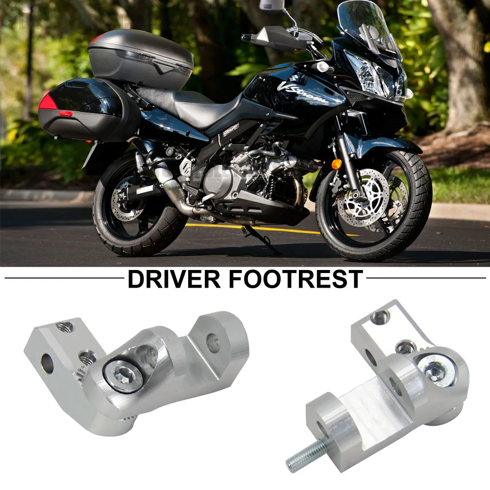 

NEW Motorcycle For Suzuki DL 1000 V-Strom Foot Peg Passenger Footpeg Lowering Kit DL1000