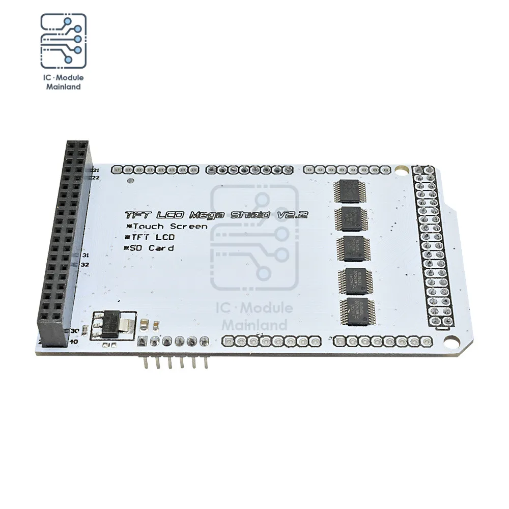 TFT LCD MEGA Shield V2.2 Touch Screen LCD Display Expansion Board TFT Panel Compatible for Arduino MEGA 2560