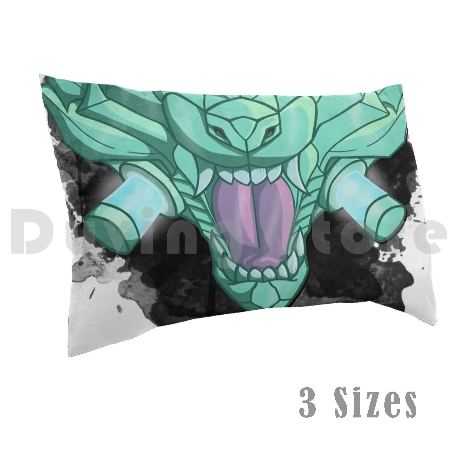 Pillow Case Metal Cyber Wolf Go! Hat Metal Wolf Metal Wolf Alloy Cyborg Cybernetic Robot Timber Wolf