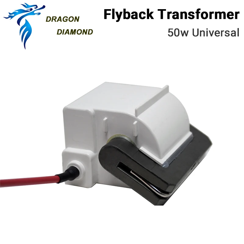 Imagem -06 - Dragão Diamante Universal 50w Alta Tensão Flyback Transformador para Co2 Fonte de Alimentação do Laser para Gravação a Máquina Corte