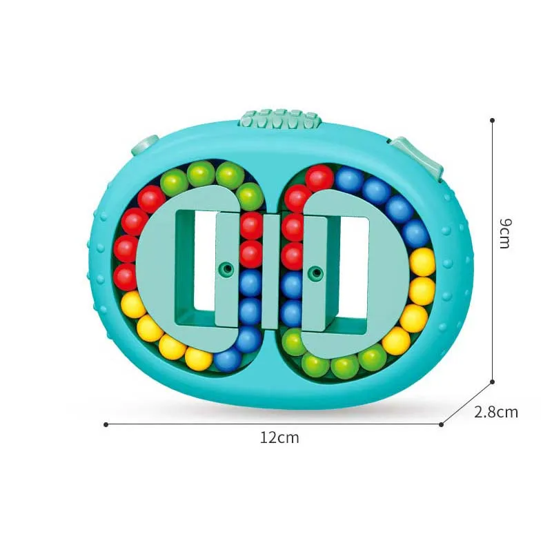 New Kids Rotating Magic Beans Fingertip Toys Children Spin Bead Puzzles Game Learning Educational Adults Stress Relief Toy