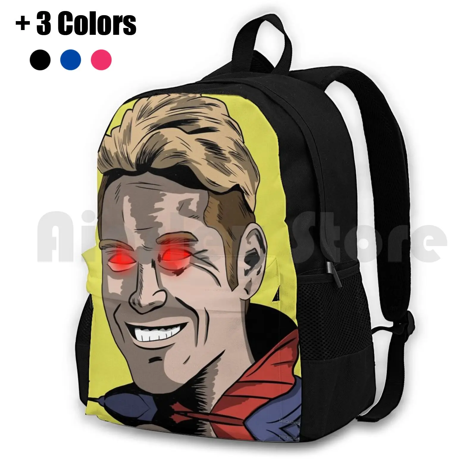 Homelander Outdoor Hiking Backpack Riding Climbing Sports Bag Homelander The Boys Comics Comic Books Supes The Seven Superhero