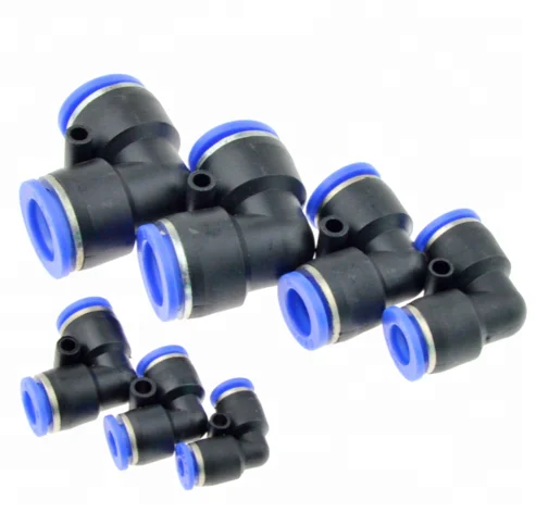 Pneumatic Fittings Pipe Connector Tube 4 5 14mm OD Hose Reducing 8 10 12mm PG PVG PEG PW PZAG Plastic Push In Air Quick Fitting