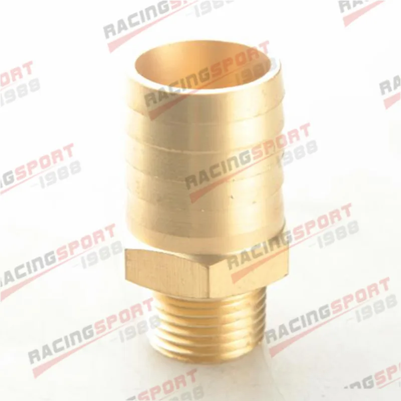 

1" Inch Male To 1/2" inch NPT Straight Brass Hose Barbs Thread Pipe