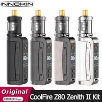 Innokin Coolfire Z80 Zenith II  Kit 80W Box MOD Vape with 5.5mL Zenith 2 Tank Fit Zenith Z Coil  Electronic Cigarette Vaporizer