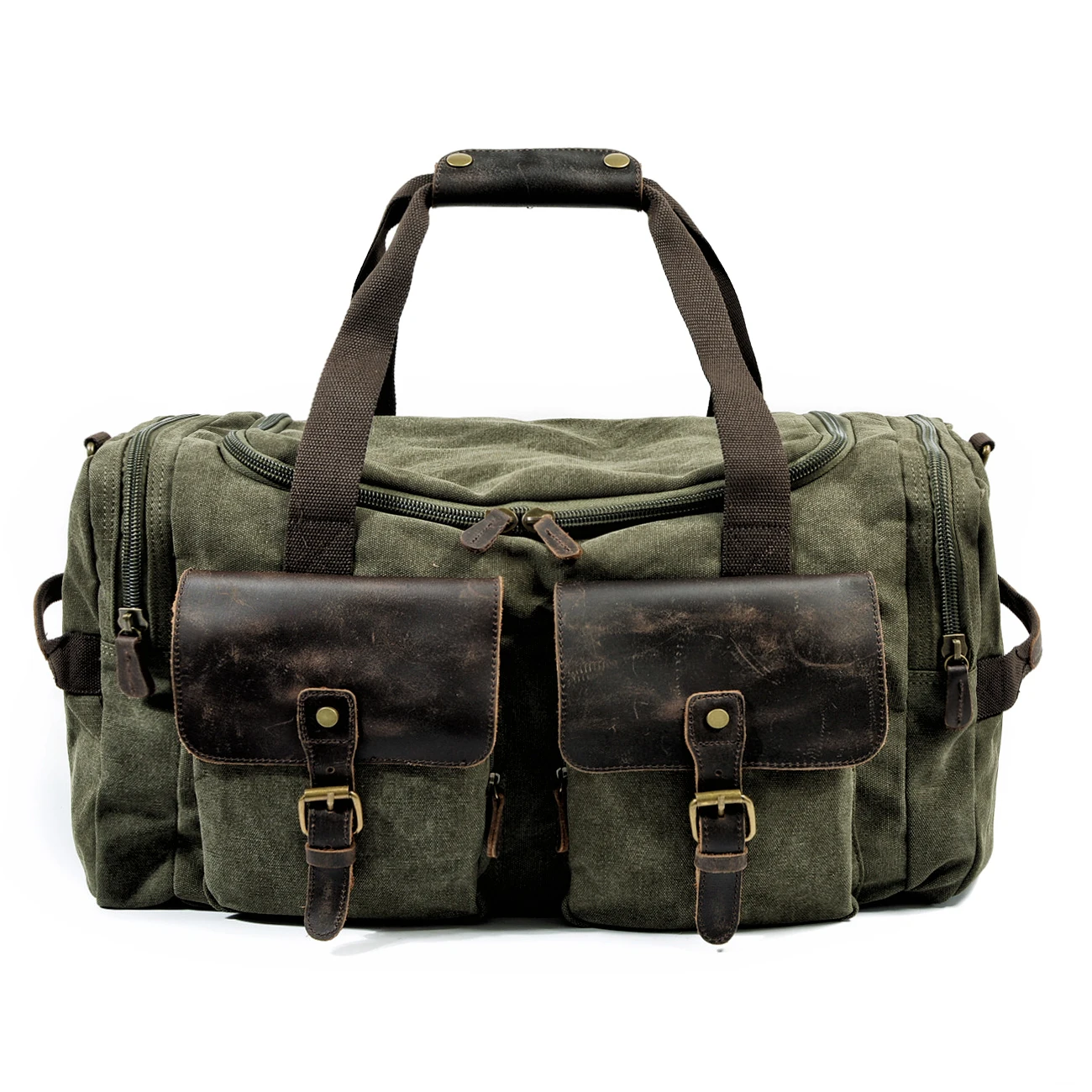 Retro travel bag male business travel bag large capacity travel sports fitness bag shoulder messenger bag weekend bag