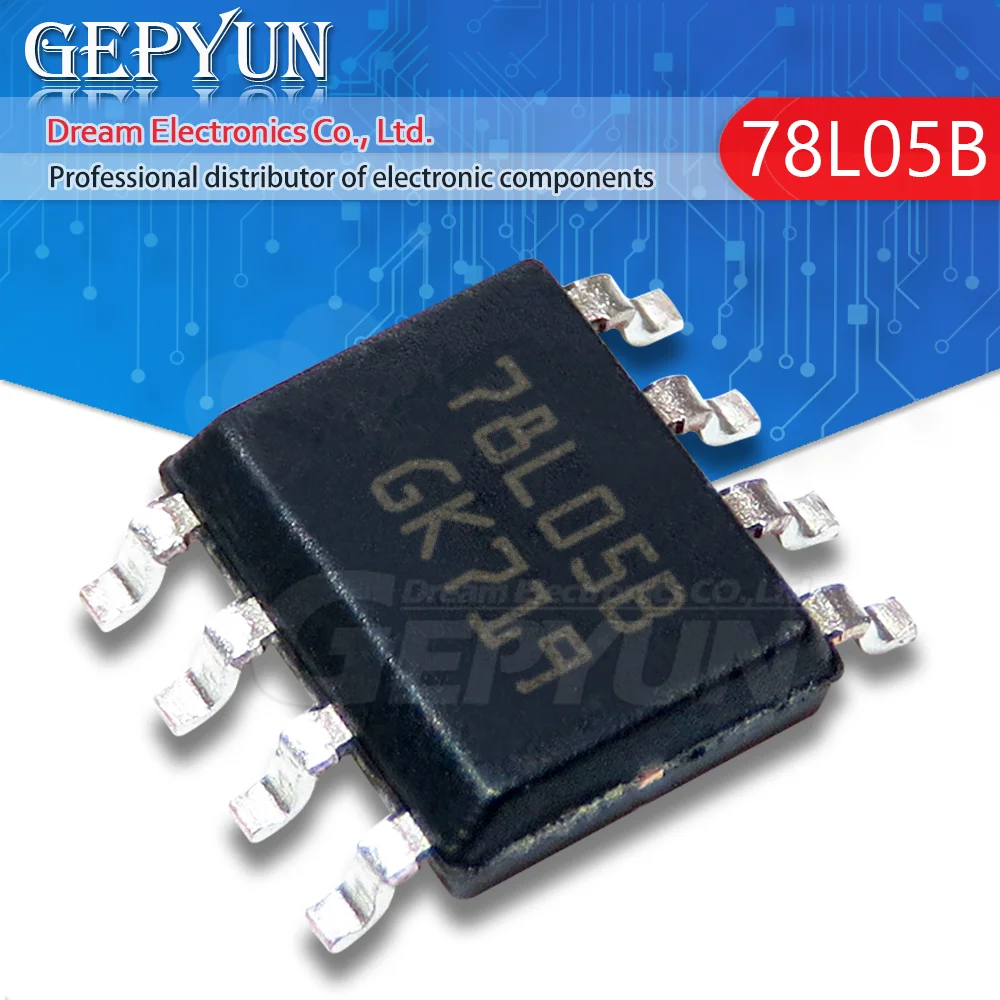 10PCS 78L05B SOP-8 78L05 SOP SMD Voltage Regulator Chip new In Stock