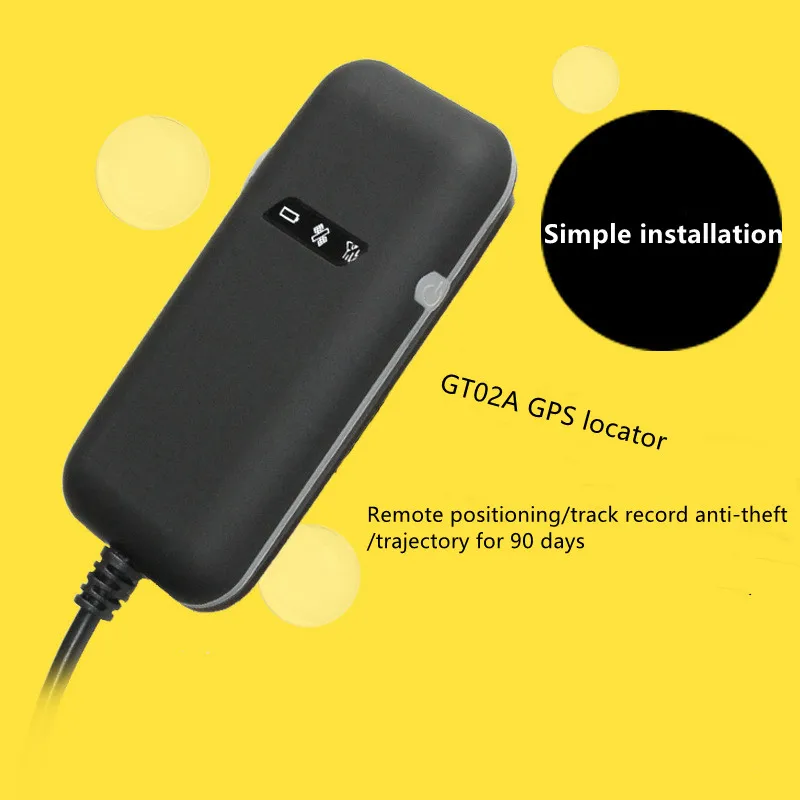 

GPS locator tracker GT02A electric truck automobile motorcycle, car alarm