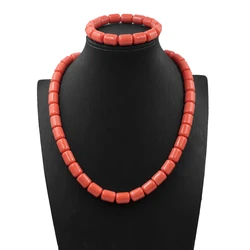 Luxury Dubai Jewelry Set Bridal Nigerian Wedding Women African Beads Jewelry Set Bracelet Necklace Costume New Design Gifts B242