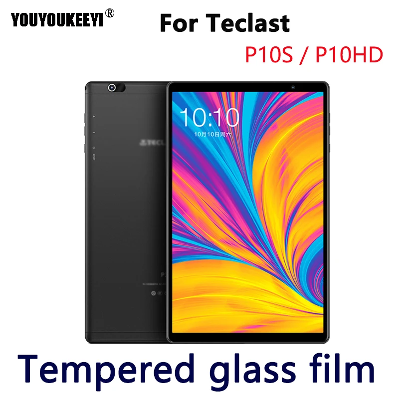 Anti-screen broken tempered glass film For Teclast P10S 4G /P10HD 2019 10.1inch tablet Screen protection film