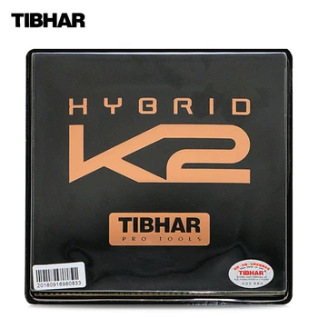 TIBHAR HYBRID K2 table tennis rubber sticky speed spin made in Germany pimples-in ping pong with sponge tenis de mesa